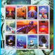 Illustration for article titled Awesome science fiction postage stamps from around the world